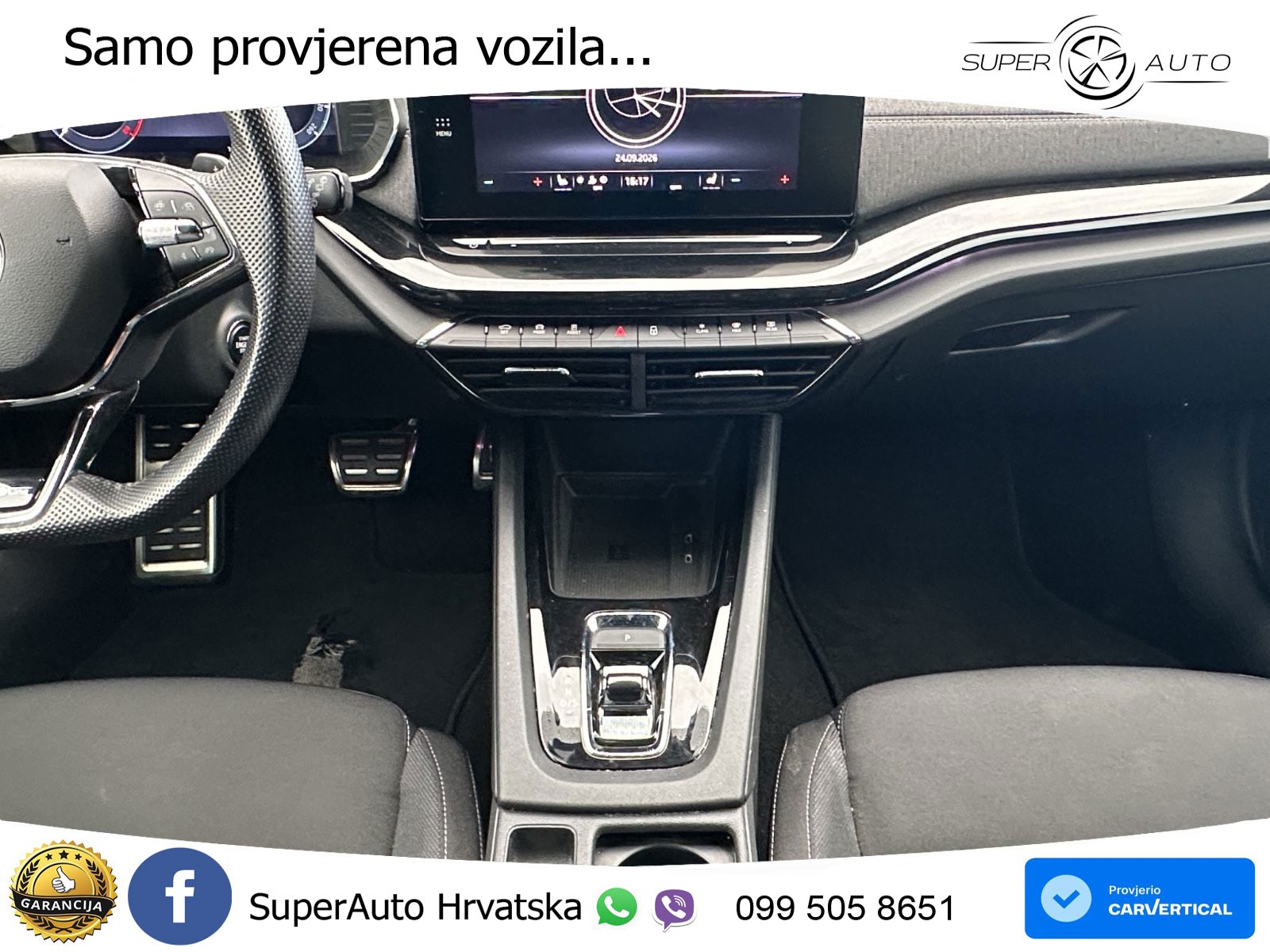 Škoda Octavia Combi 2.0 TDI (150 KS) DSG SportLine LED+GR SJED+ACC