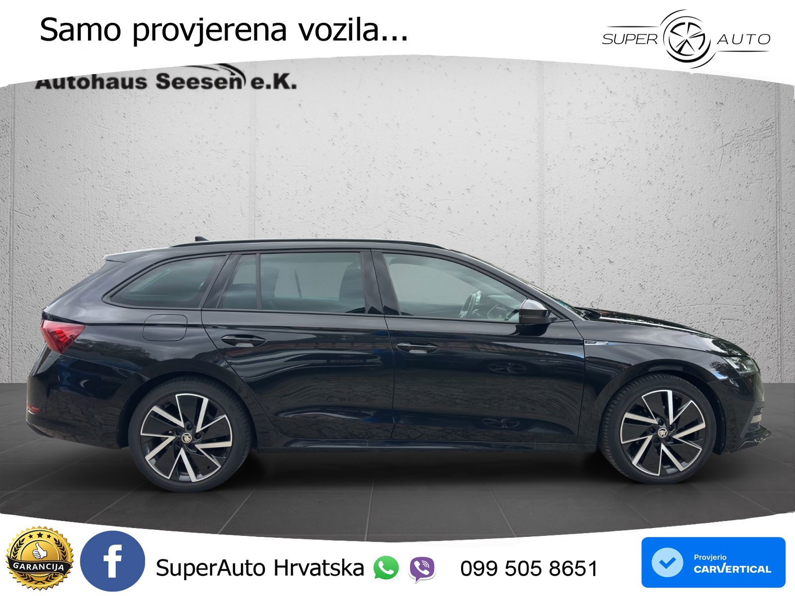 Škoda Octavia Combi 2.0 TDI (150 KS) DSG SportLine LED+GR SJED+ACC