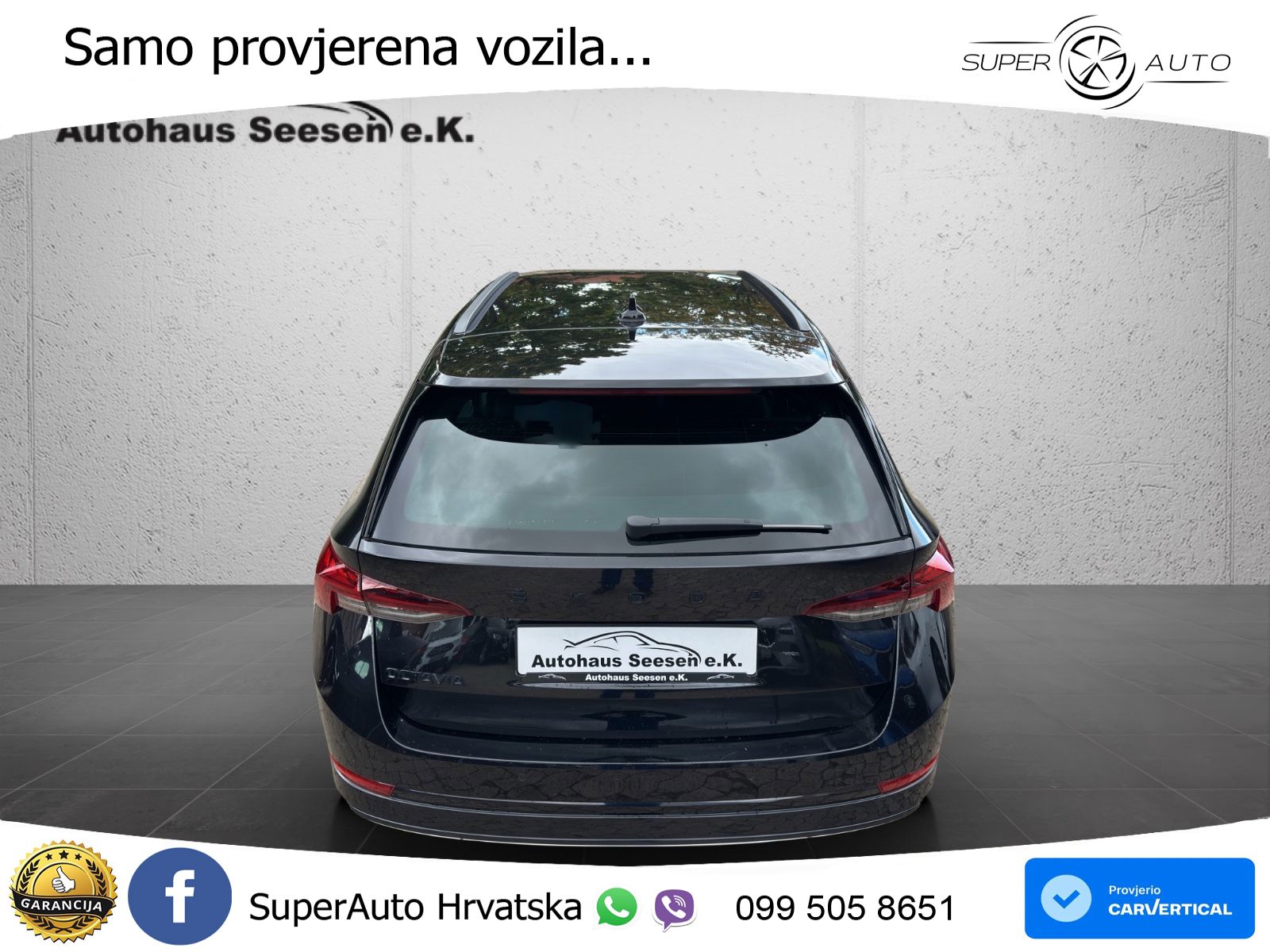 Škoda Octavia Combi 2.0 TDI (150 KS) DSG SportLine LED+GR SJED+ACC