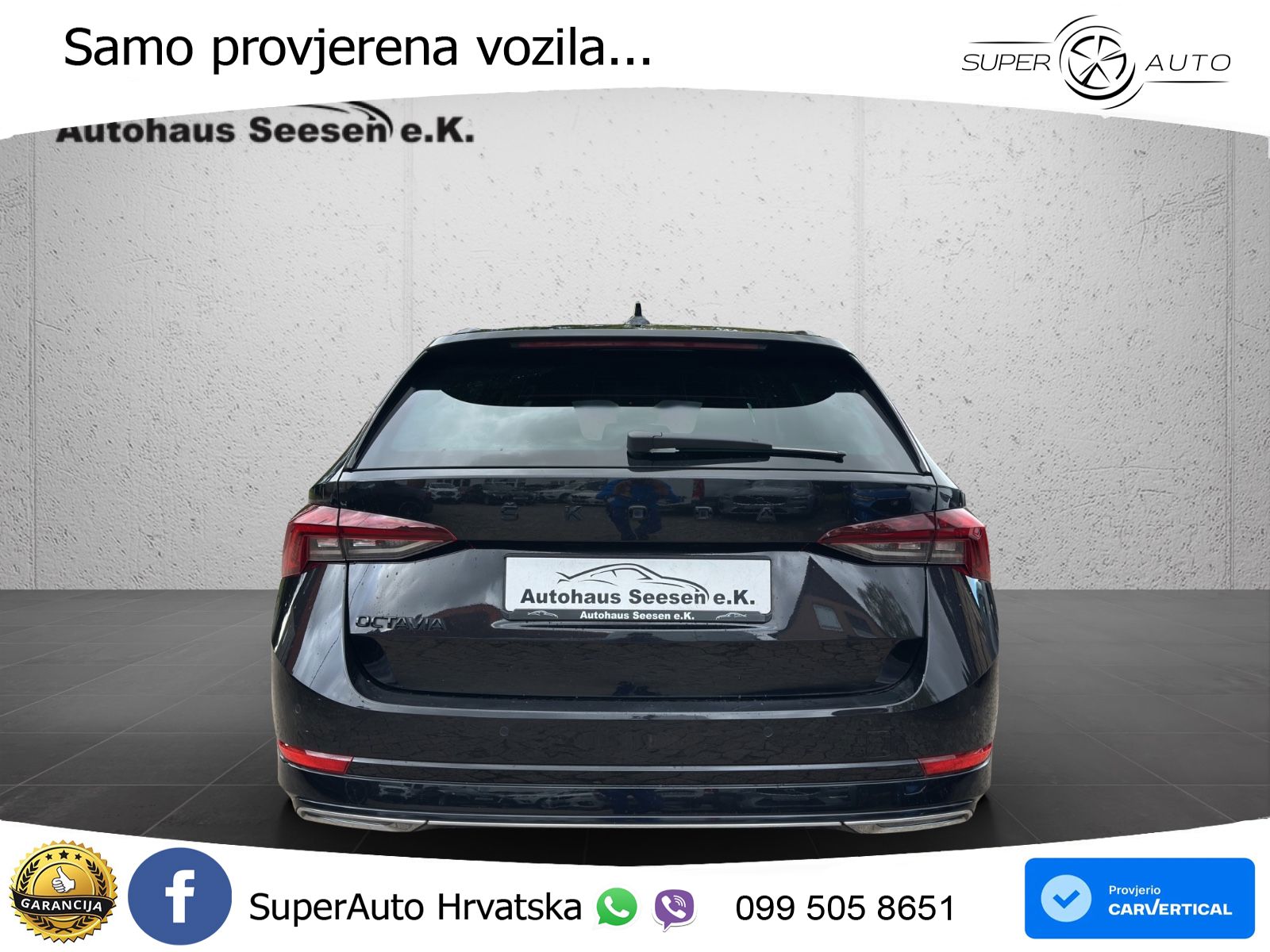 Škoda Octavia Combi 2.0 TDI (150 KS) DSG SportLine LED+GR SJED+ACC