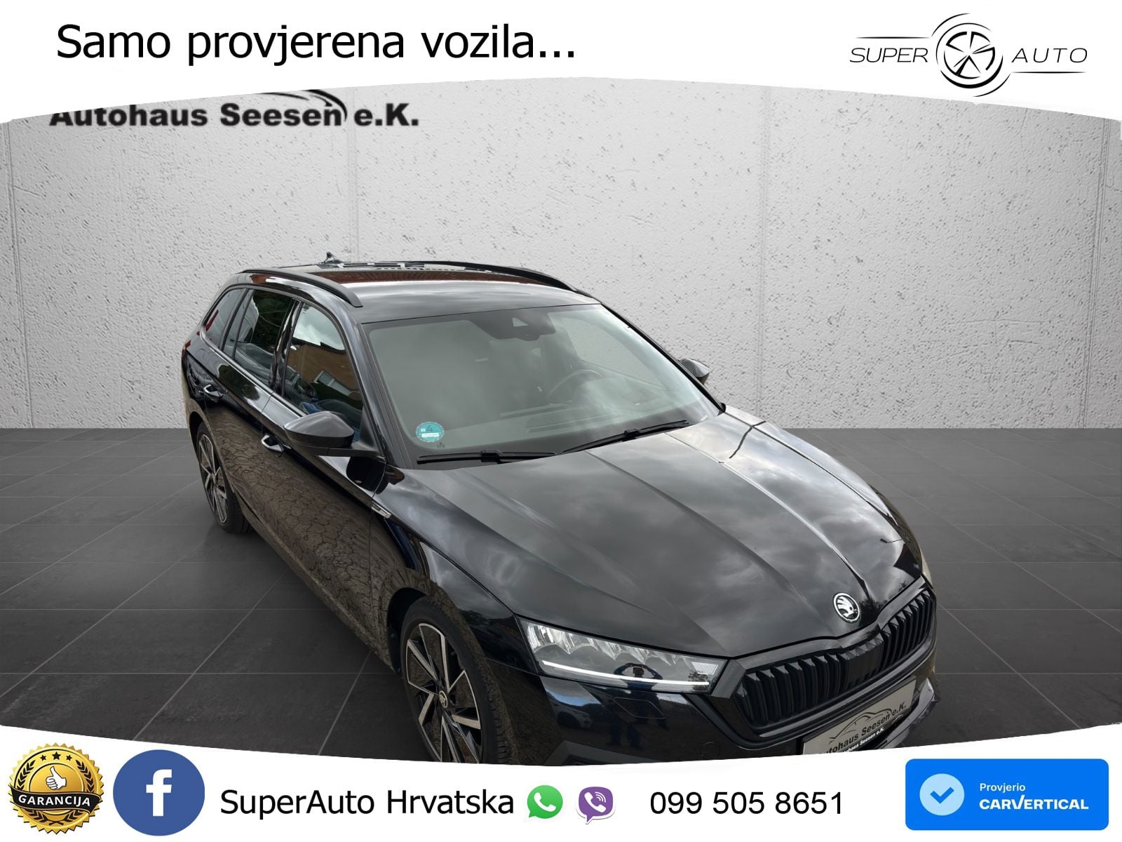 Škoda Octavia Combi 2.0 TDI (150 KS) DSG SportLine LED+GR SJED+ACC