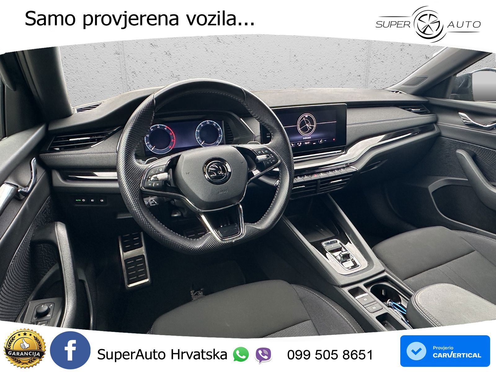 Škoda Octavia Combi 2.0 TDI (150 KS) DSG SportLine LED+GR SJED+ACC
