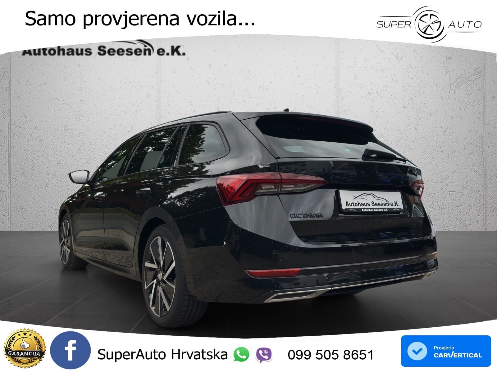 Škoda Octavia Combi 2.0 TDI (150 KS) DSG SportLine LED+GR SJED+ACC