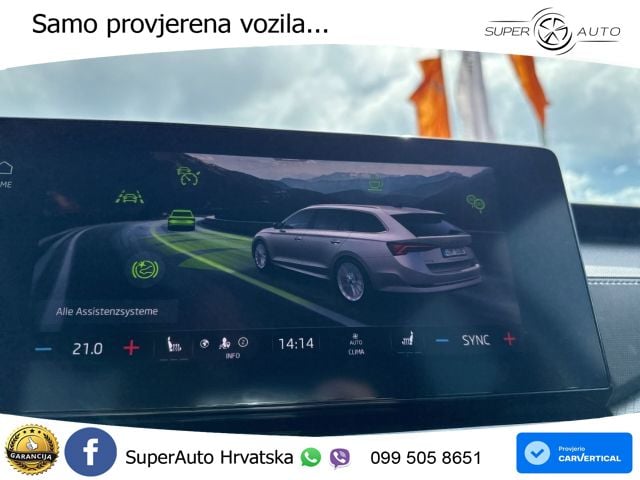 Škoda Octavia Combi 2.0 TDI (150 KS) DSG