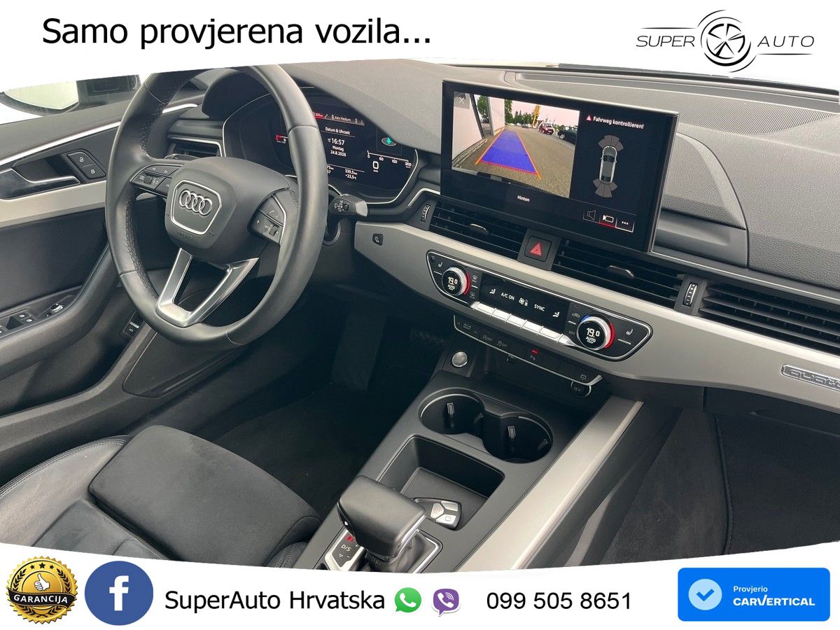 Audi A5 Sportback 45 TFSI (265 KS) quattro S tronic ZRAČNI+ACC+GR SJED+KAM