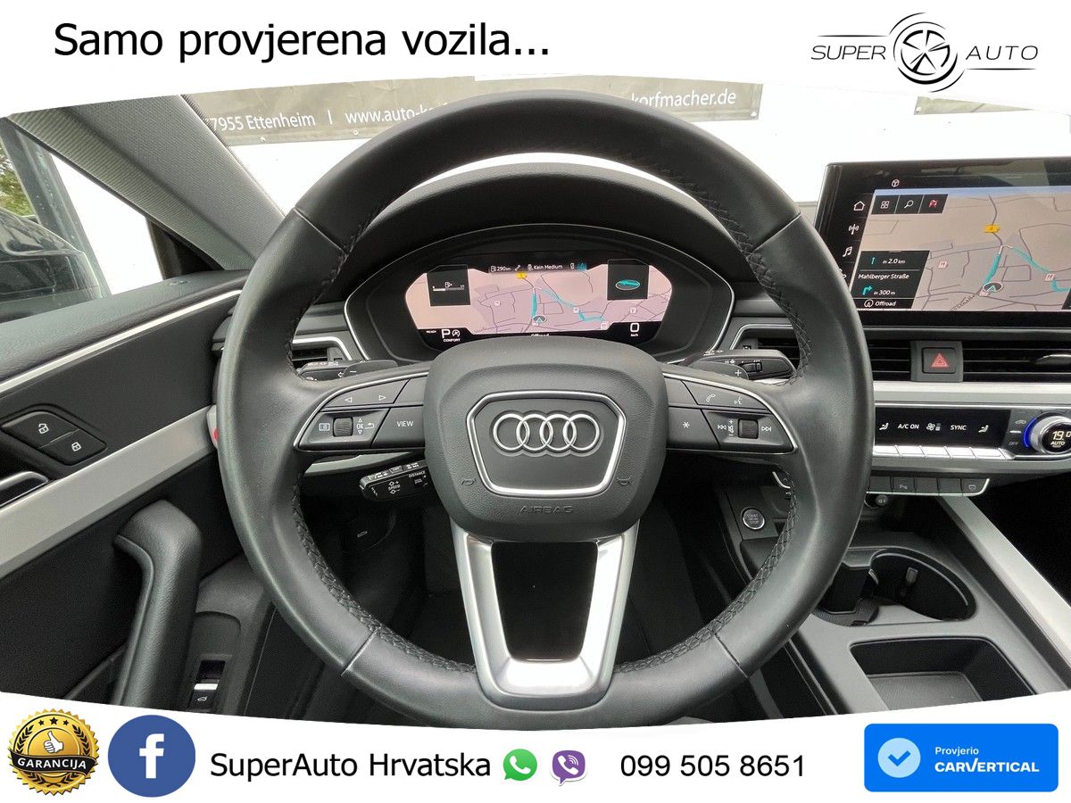 Audi A5 Sportback 45 TFSI (265 KS) quattro S tronic ZRAČNI+ACC+GR SJED+KAM