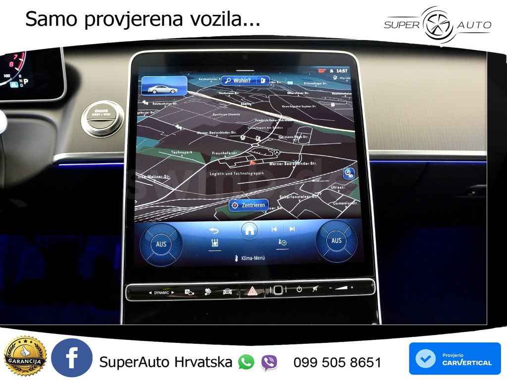 Mercedes S 580e (510 KS) 4MATIC 9G-TRONIC AMG ACC+HEAD+4xGR SJED+360+PANO