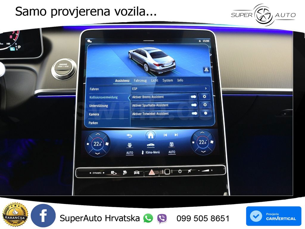 Mercedes S 580e (510 KS) 4MATIC 9G-TRONIC AMG ACC+HEAD+4xGR SJED+360+PANO