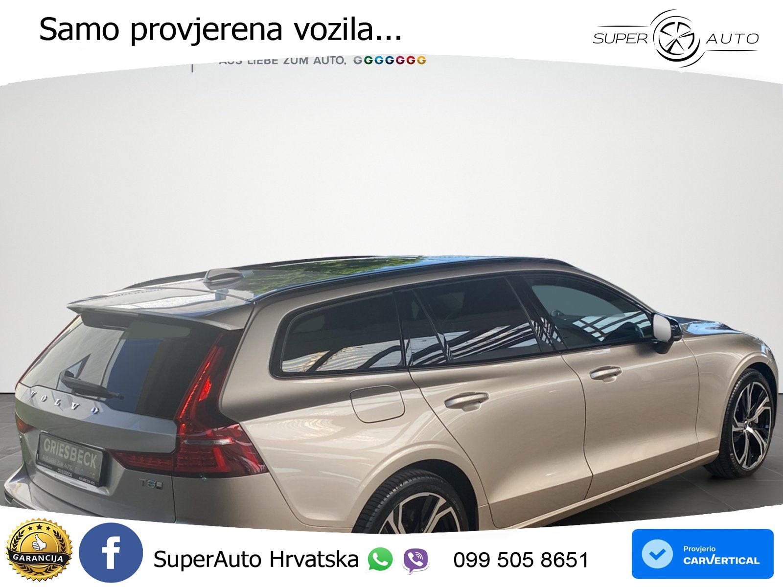 Volvo V60 2.0 T8 AWD Geartronic ACC+HEAD+4xGR SJED+360+PANO