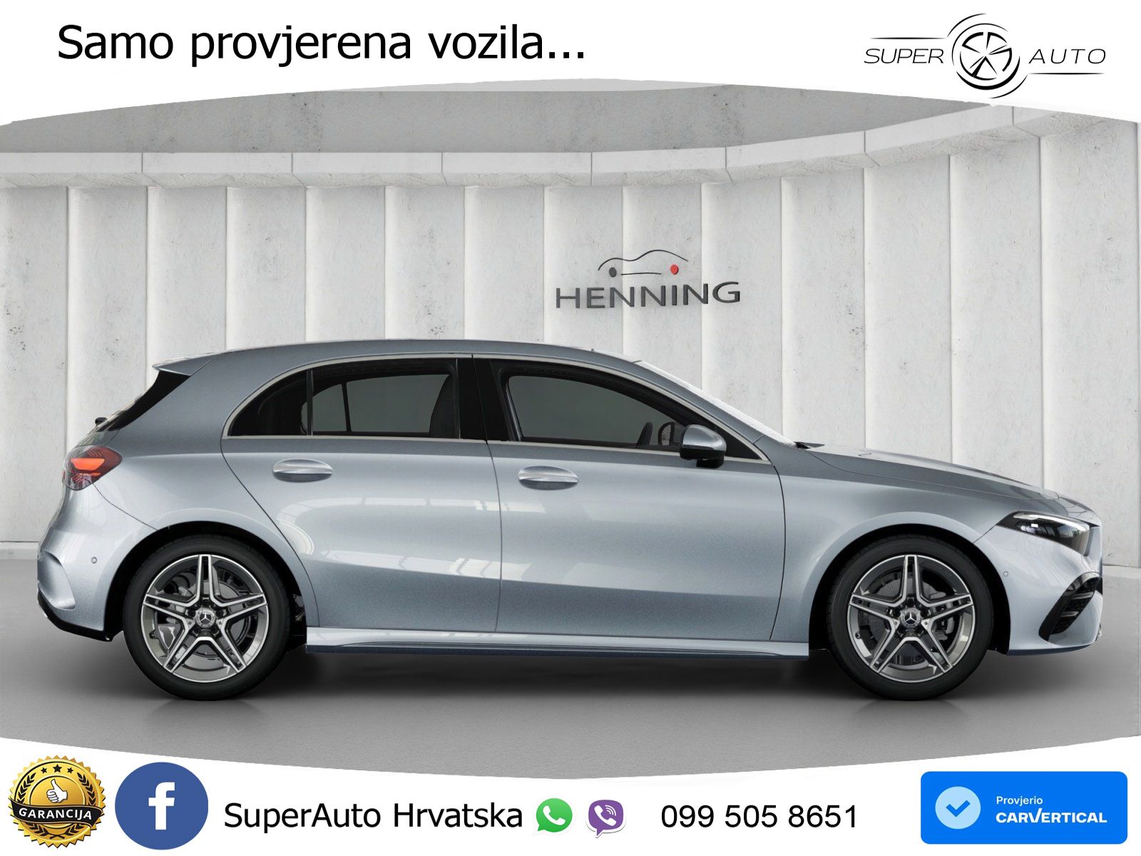 Mercedes-Benz A 180d 8G-DCT AMG ACC+GR SJED+360+PANO