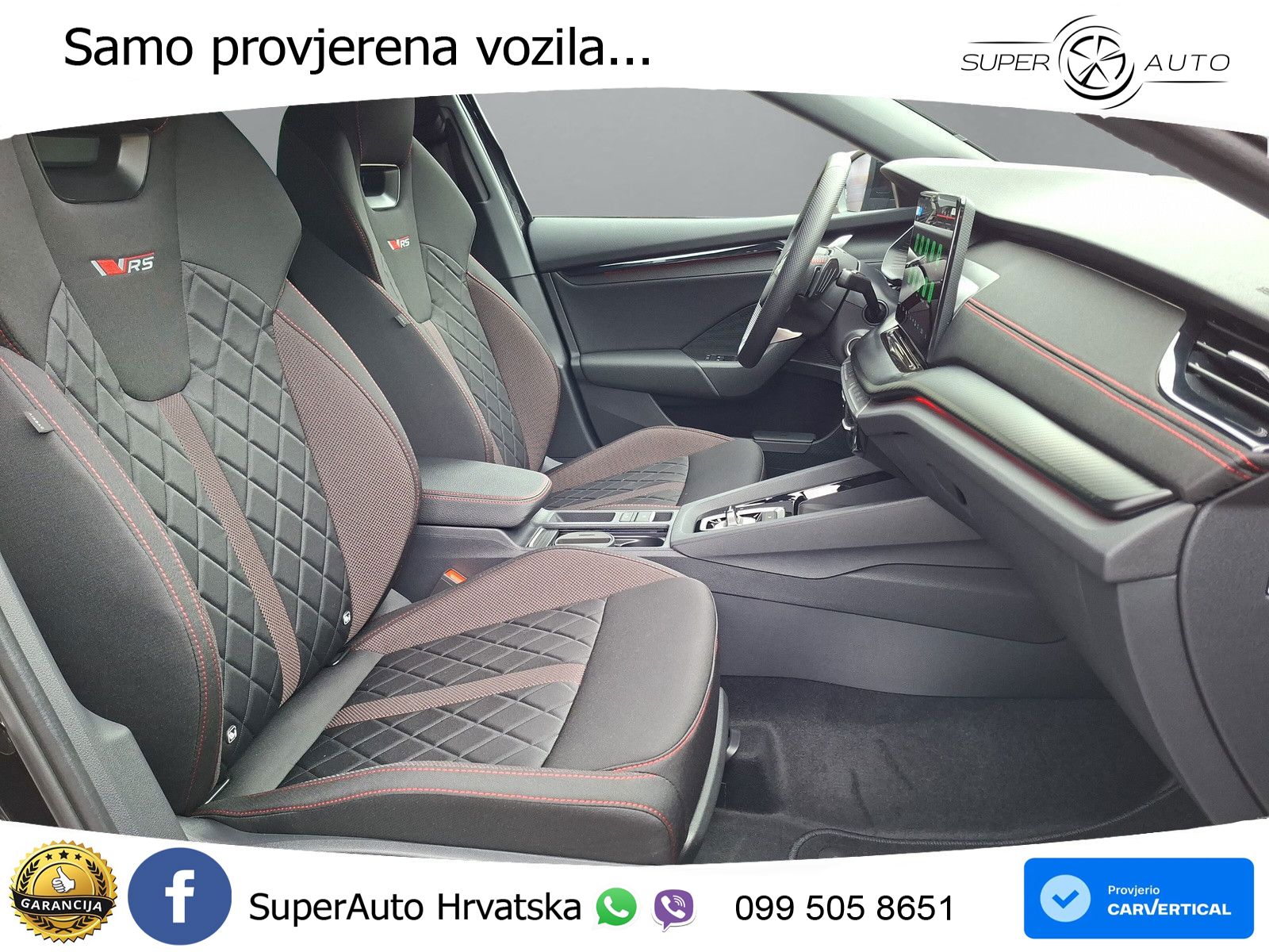 Škoda Octavia Combi RS 2.0 TSI (265 KS) DSG MATRIX+GR SJED+KAM