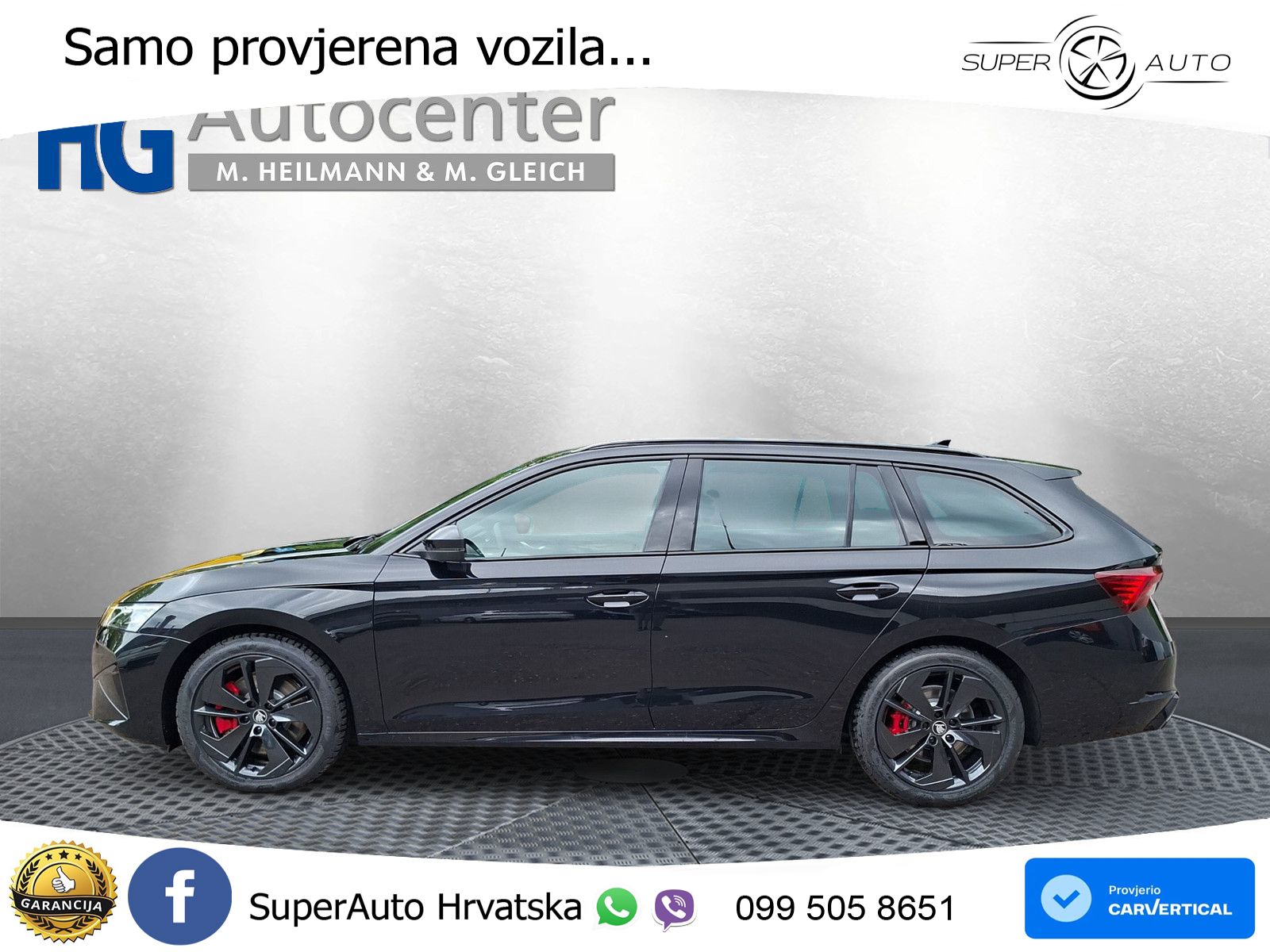 Škoda Octavia Combi RS 2.0 TSI (265 KS) DSG MATRIX+GR SJED+KAM