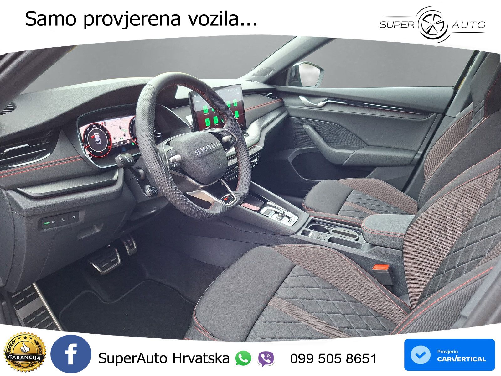 Škoda Octavia Combi RS 2.0 TSI (265 KS) DSG MATRIX+GR SJED+KAM