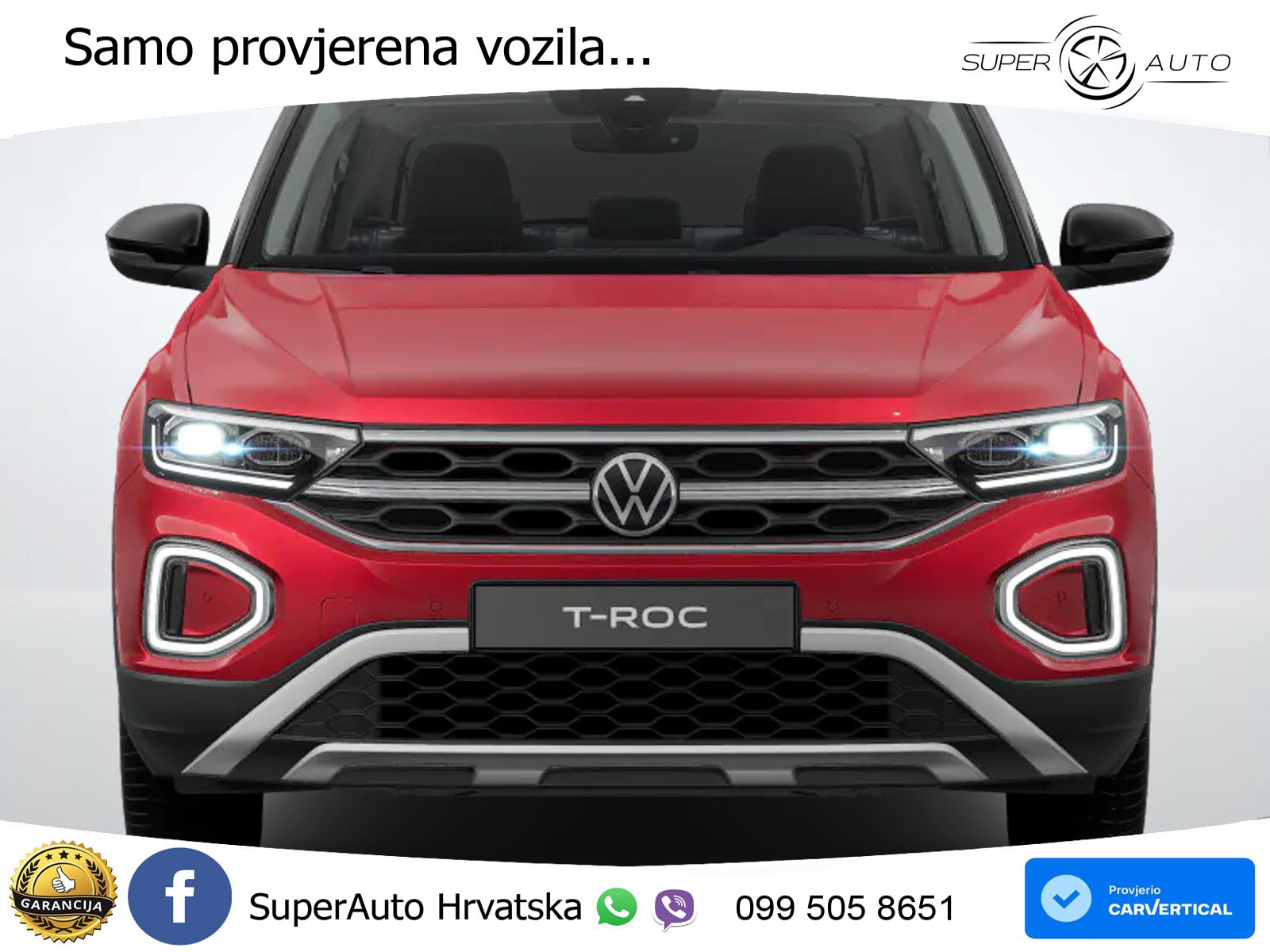 Volkswagen T-Roc I 2.0 TDI (150 KS) DSG LED+GR SJED+ACC