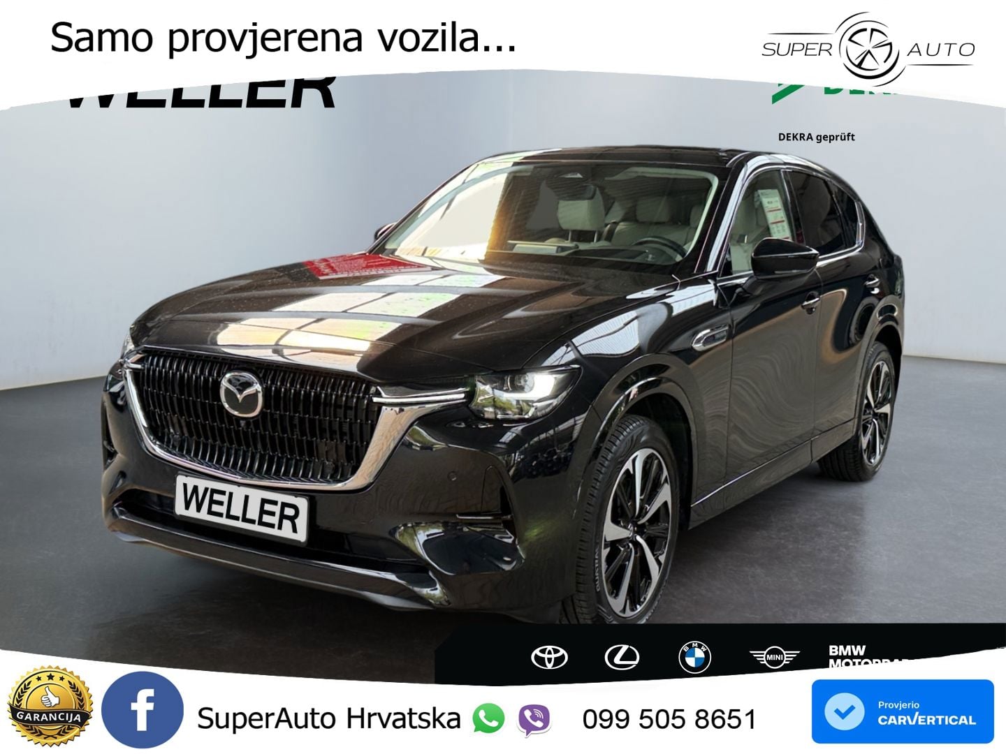 Mazda CX-60 3.3 e-Skyactiv D (200 KS) Automatic LED+GR SJED+ACC