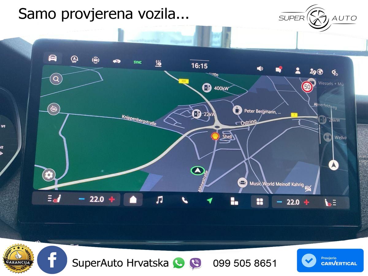 Škoda Octavia Combi 2.0 TDI (150 KS) DSG LED+GR SJED+ACC