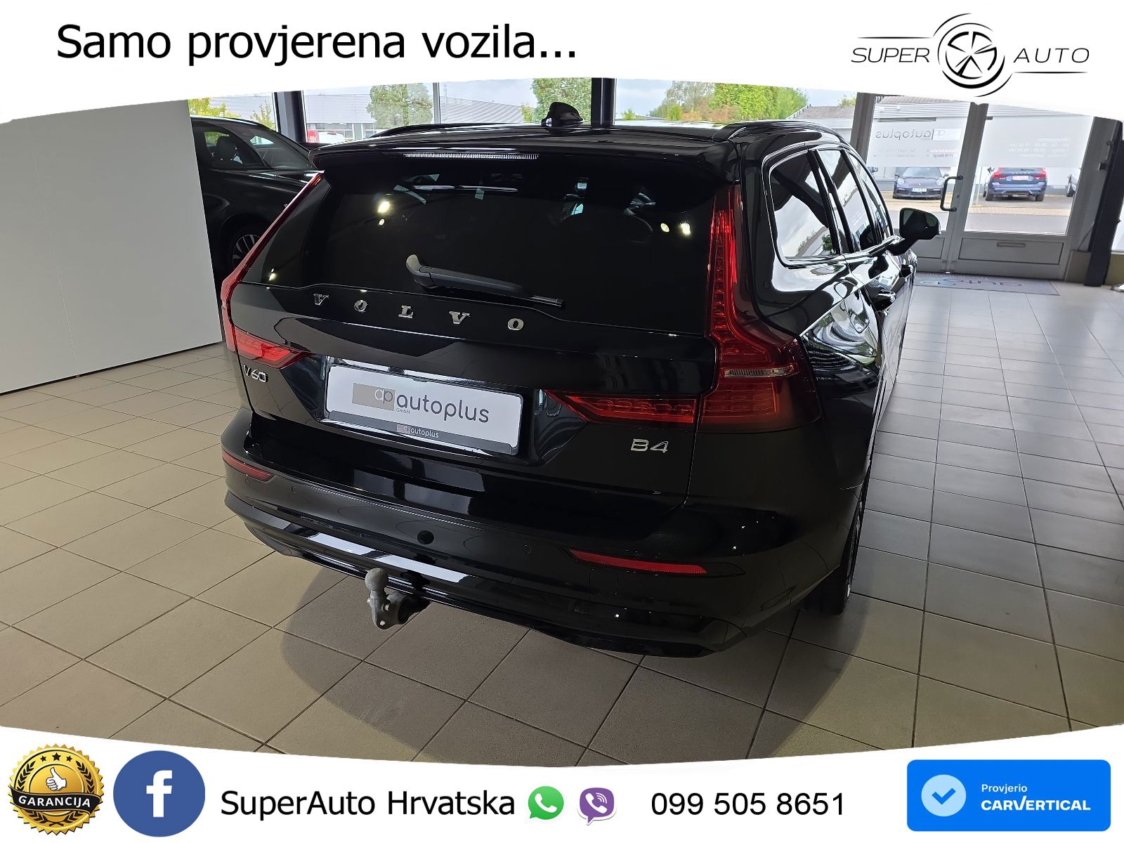 Volvo V60 2.0 B4 Benzin DCT LED+GR SJED+ACC