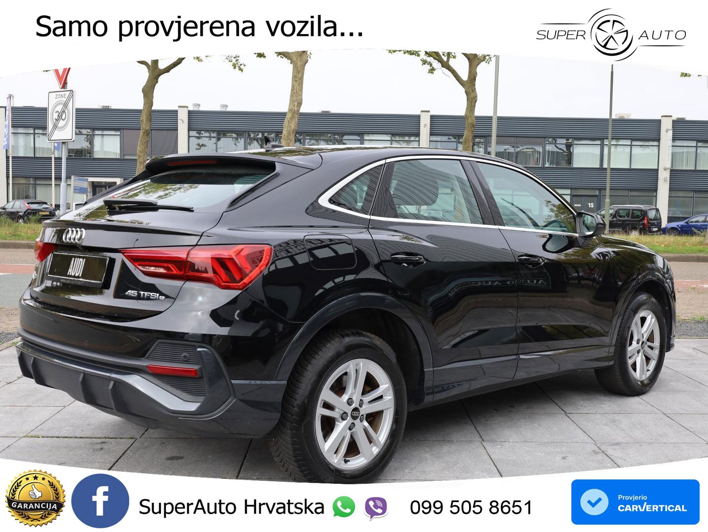 Audi Q3 Sportback 45 TFSIe (245 KS) S tronic