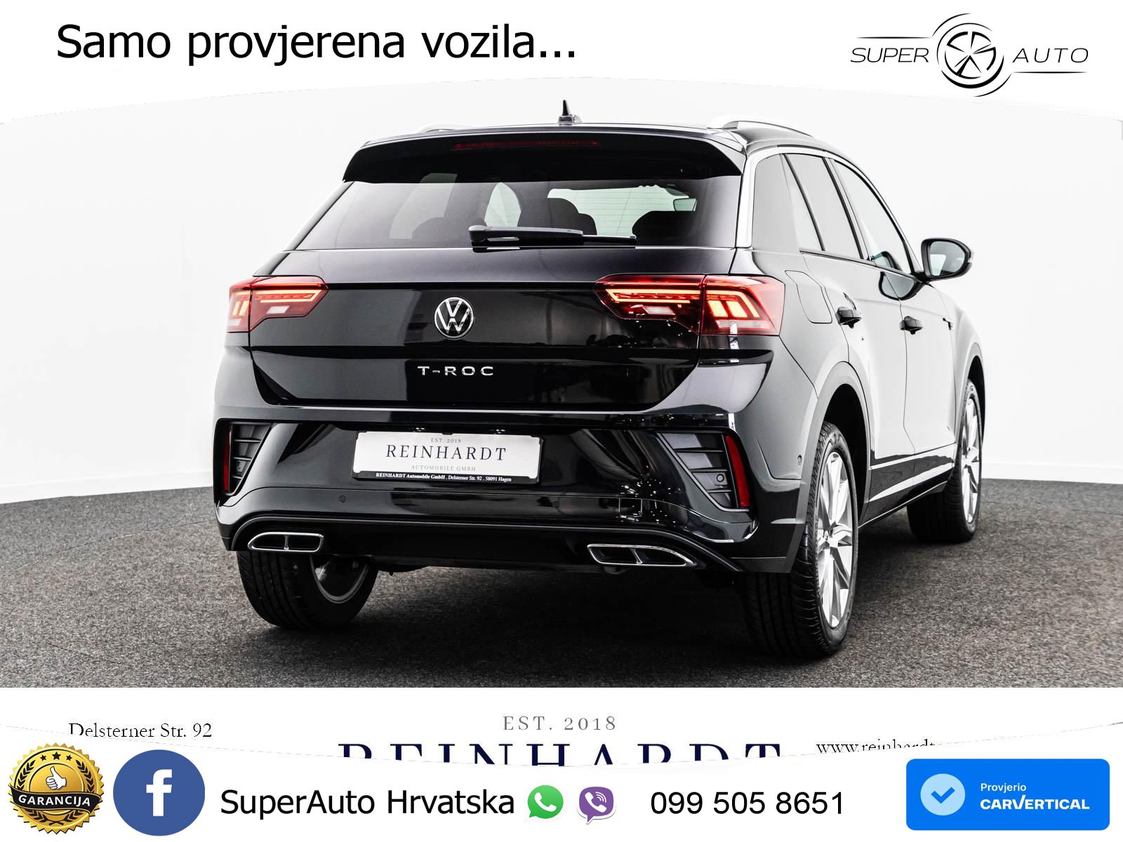 Volkswagen T-Roc I R 2.0 TSI (300 KS) OPF 4M DSG LED+GR SJED+ACC