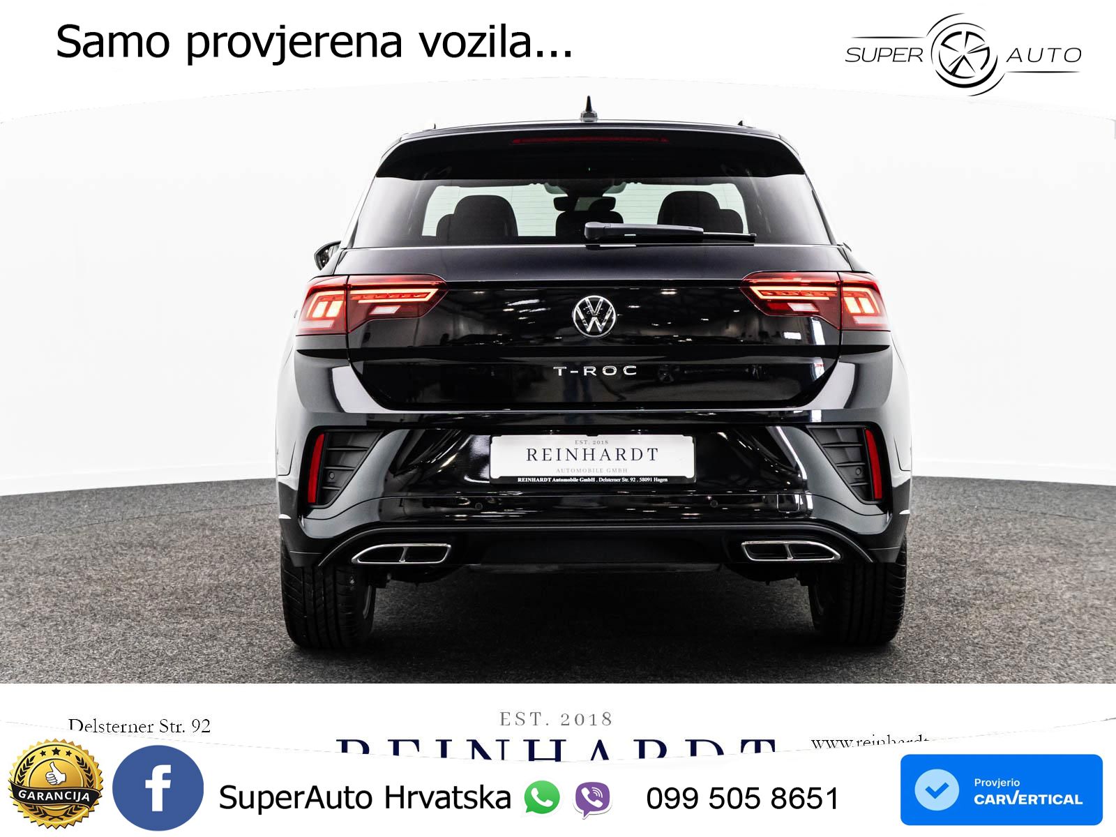 Volkswagen T-Roc I R 2.0 TSI (300 KS) OPF 4M DSG LED+GR SJED+ACC