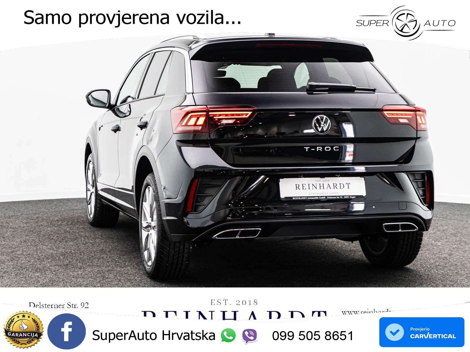 Volkswagen T-Roc I R 2.0 TSI (300 KS) OPF 4M DSG LED+GR SJED+ACC