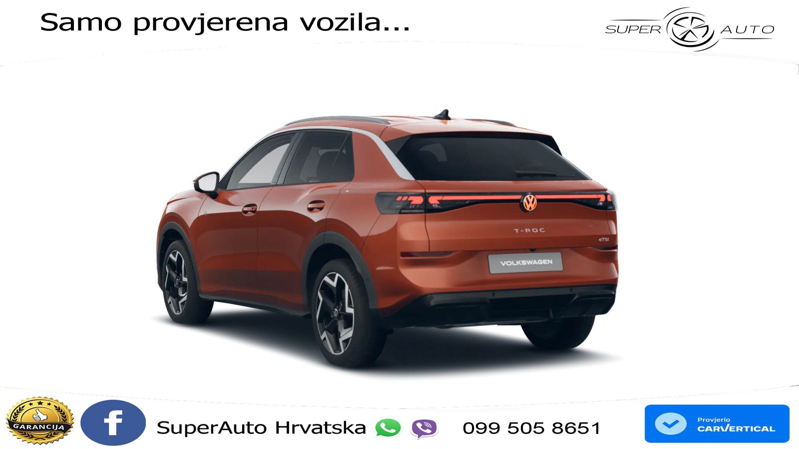 Volkswagen T-Roc II 1.5 eTSI (150 KS)  DSG MATRIX+GR SJED+KAM