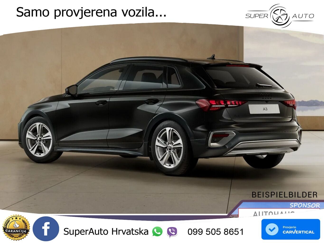 Audi A3 allstreet 40 TFSI (204 KS) quattro S tronic LED+GR SJED+ACC