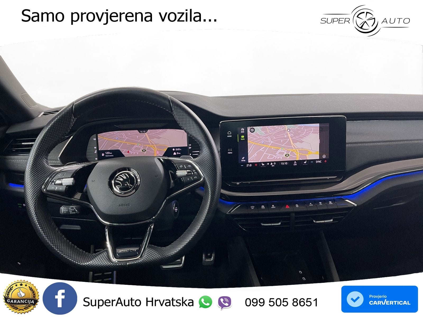 Škoda Octavia Combi 2.0 TDI DSG 150 KS SportLine LED+GR SJED+ACC