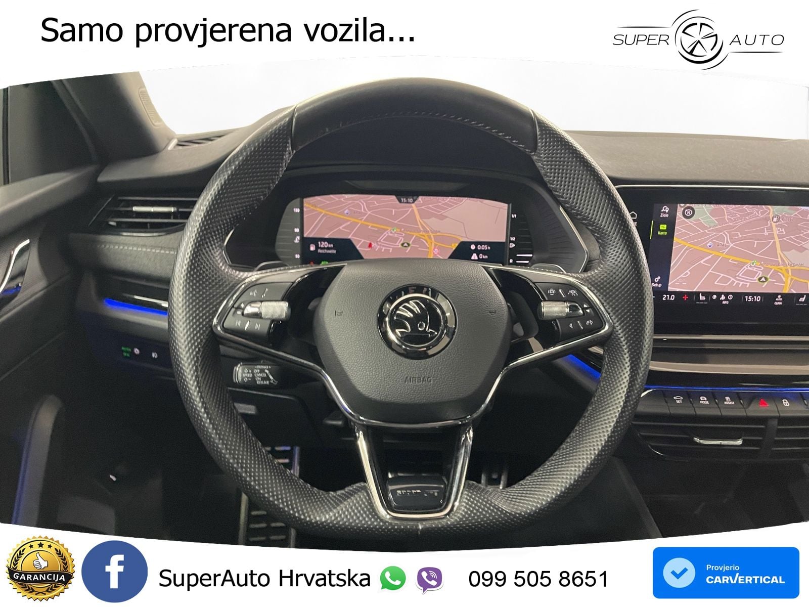 Škoda Octavia Combi 2.0 TDI DSG 150 KS SportLine LED+GR SJED+ACC