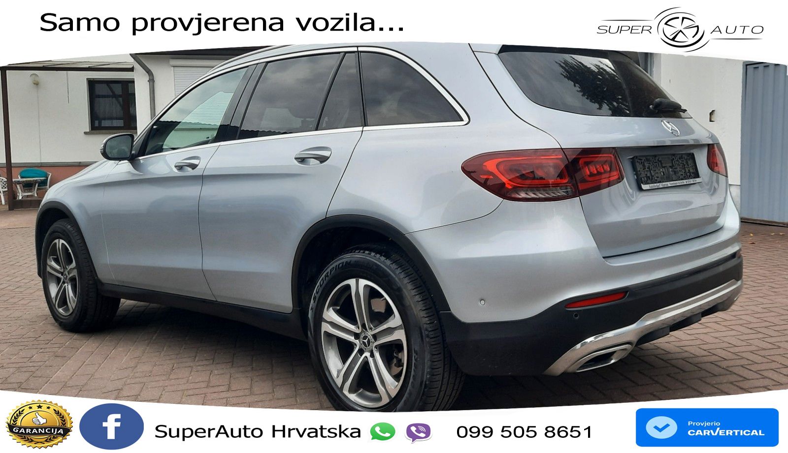 Mercedes GLC 220d (194 KS) 4MATIC G-TRONIC LED+GR SJED+ACC