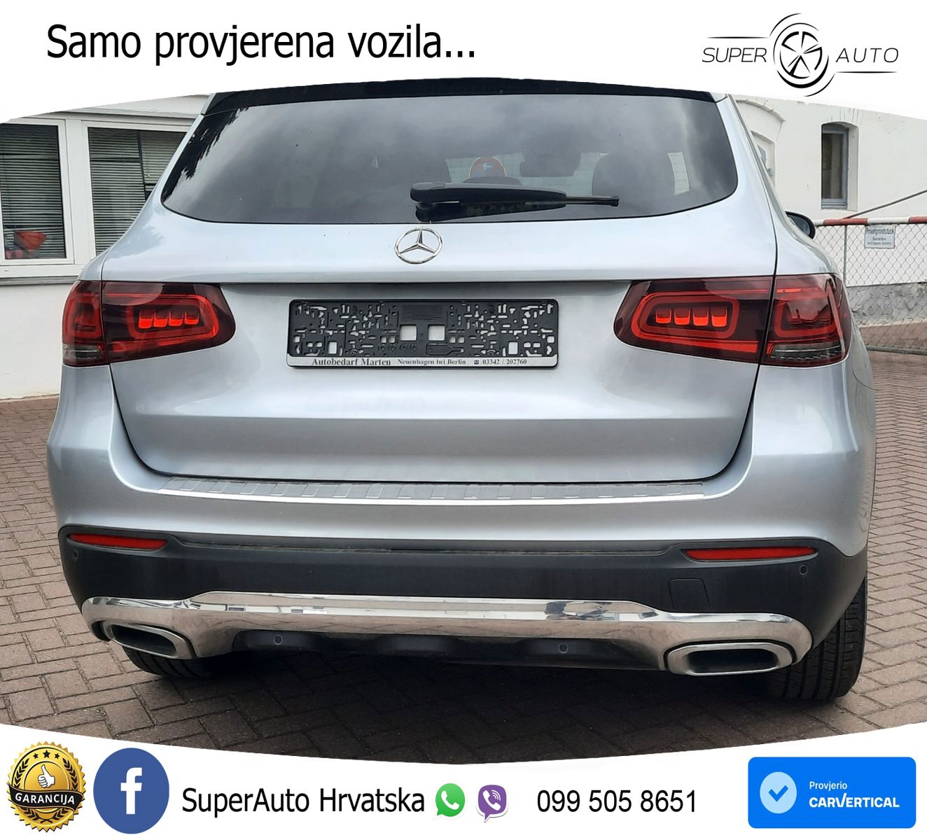 Mercedes GLC 220d (194 KS) 4MATIC G-TRONIC LED+GR SJED+ACC