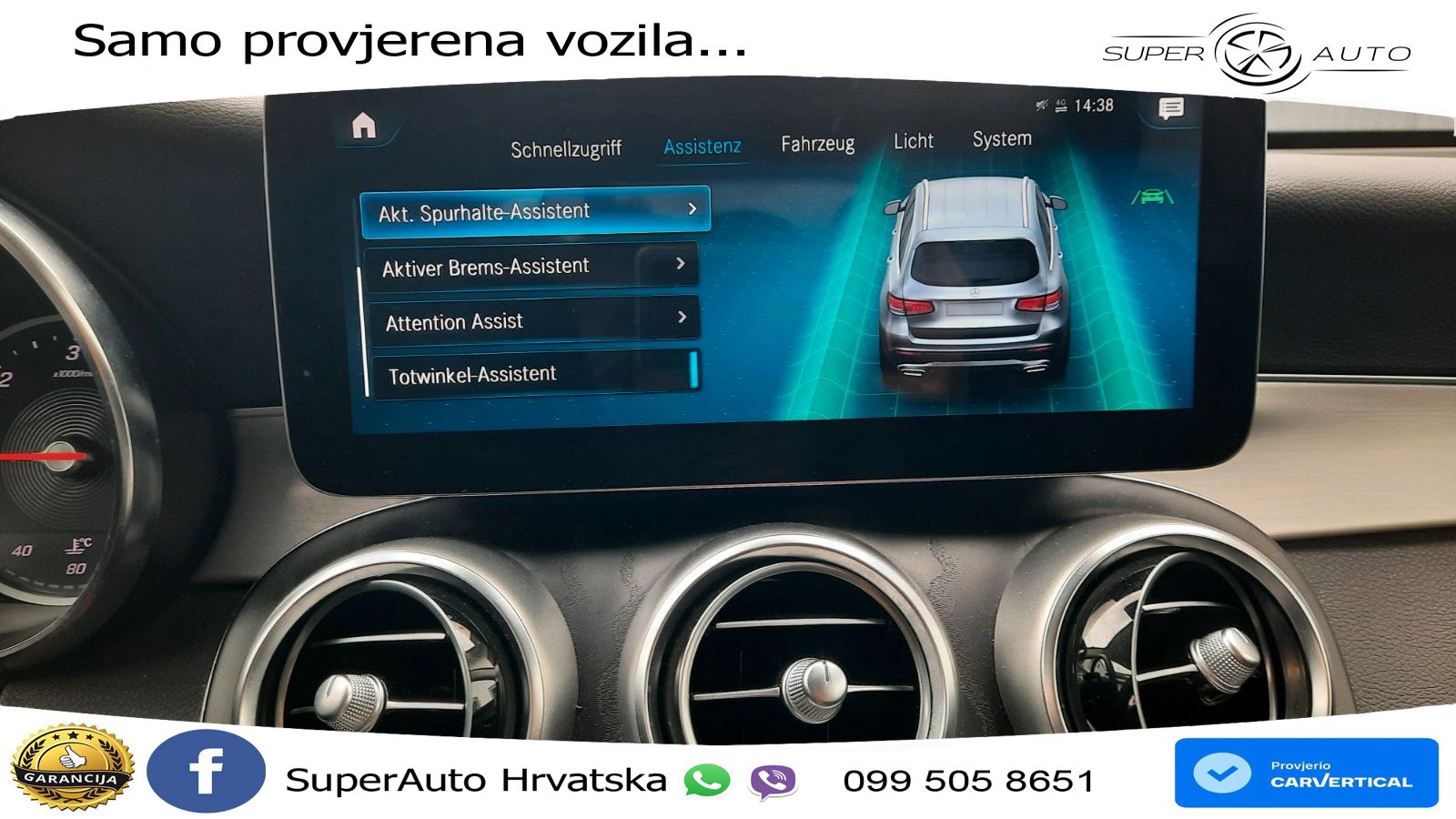 Mercedes GLC 220d (194 KS) 4MATIC G-TRONIC LED+GR SJED+ACC