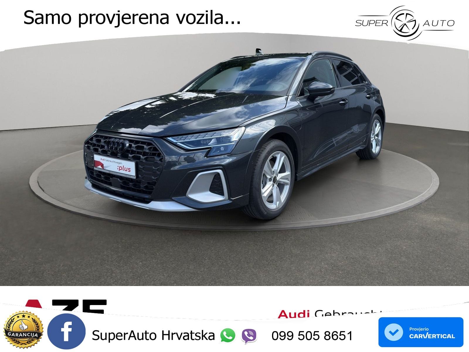 Audi A3 allstreet 40 TFSIe (204 KS) S tronic LED+GR SJED+ACC