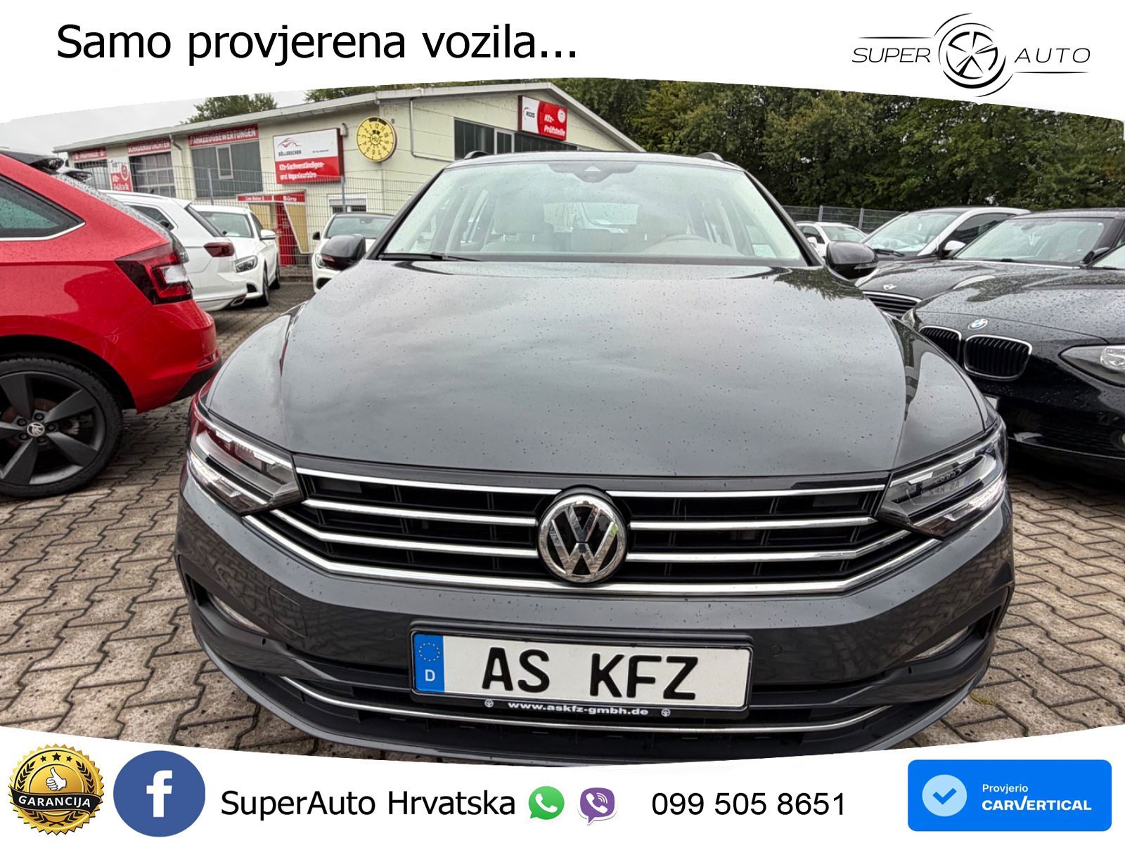 Volkswagen Passat Variant 2.0 TDI (190 KS) DSG Business LED+GR SJED+ACC