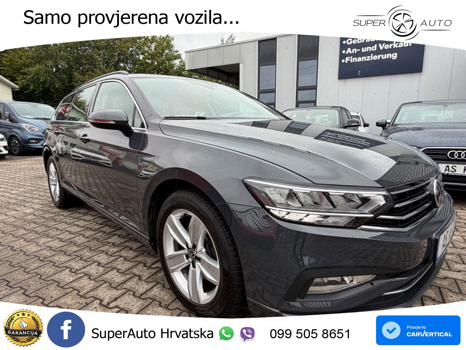 Volkswagen Passat Variant 2.0 TDI (190 KS) DSG Business LED+GR SJED+ACC