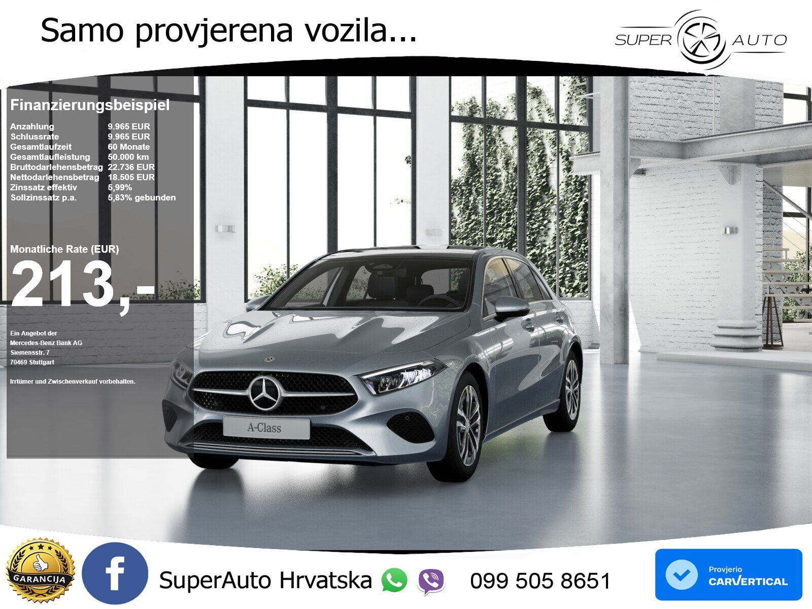 Mercedes-Benz A 200d 8G-DCT