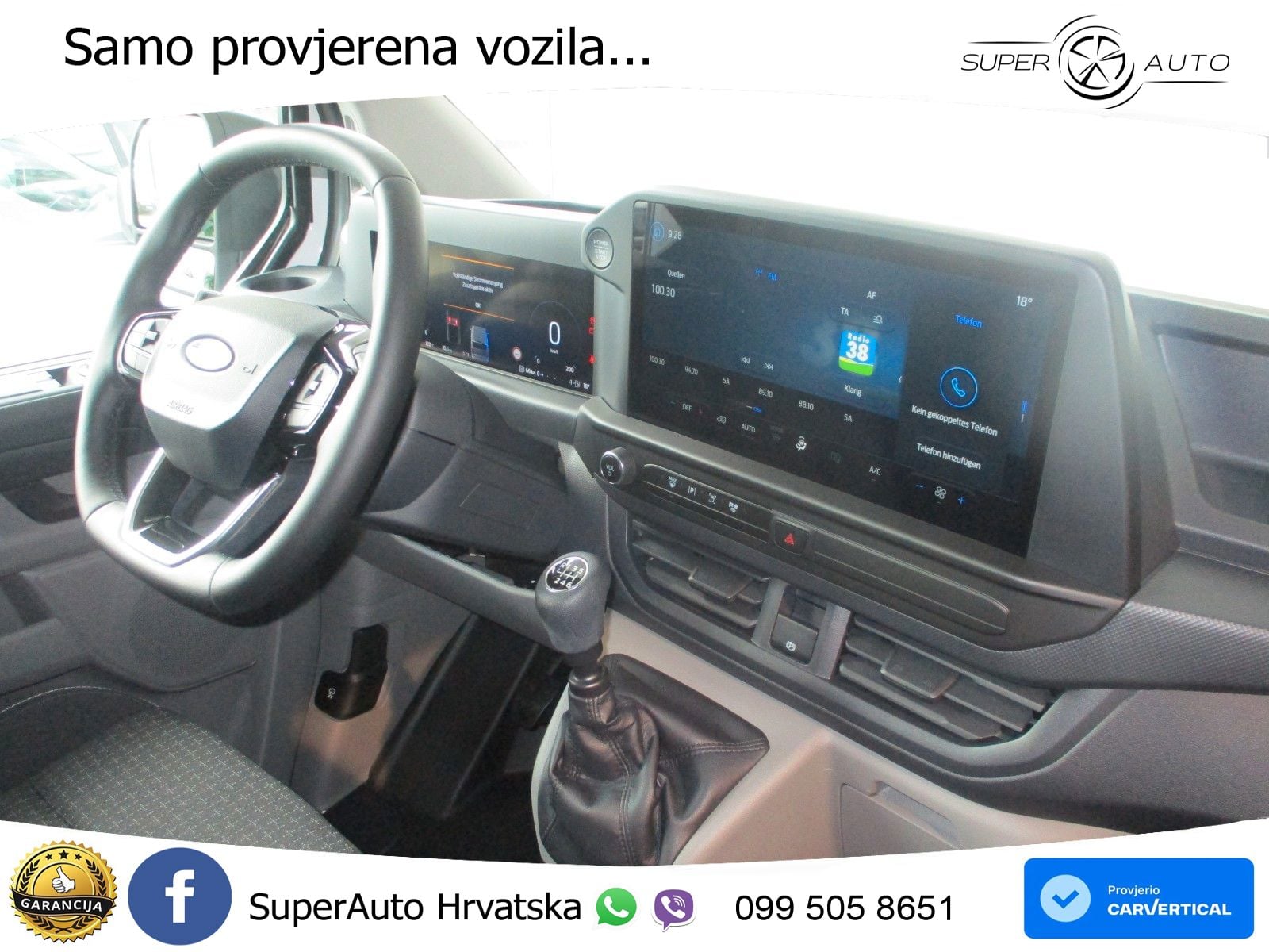 Ford Transit Custom L2H1  5J. Garantie bis 200TKM 136 KS