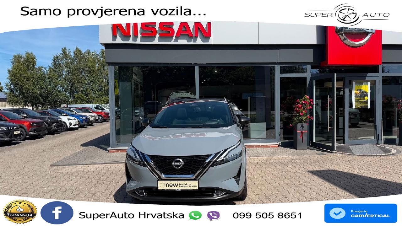 Nissan Qashqai 1.3 DIG-T (158 KS) Xtronic Tekna LED+GR SJED+ACC