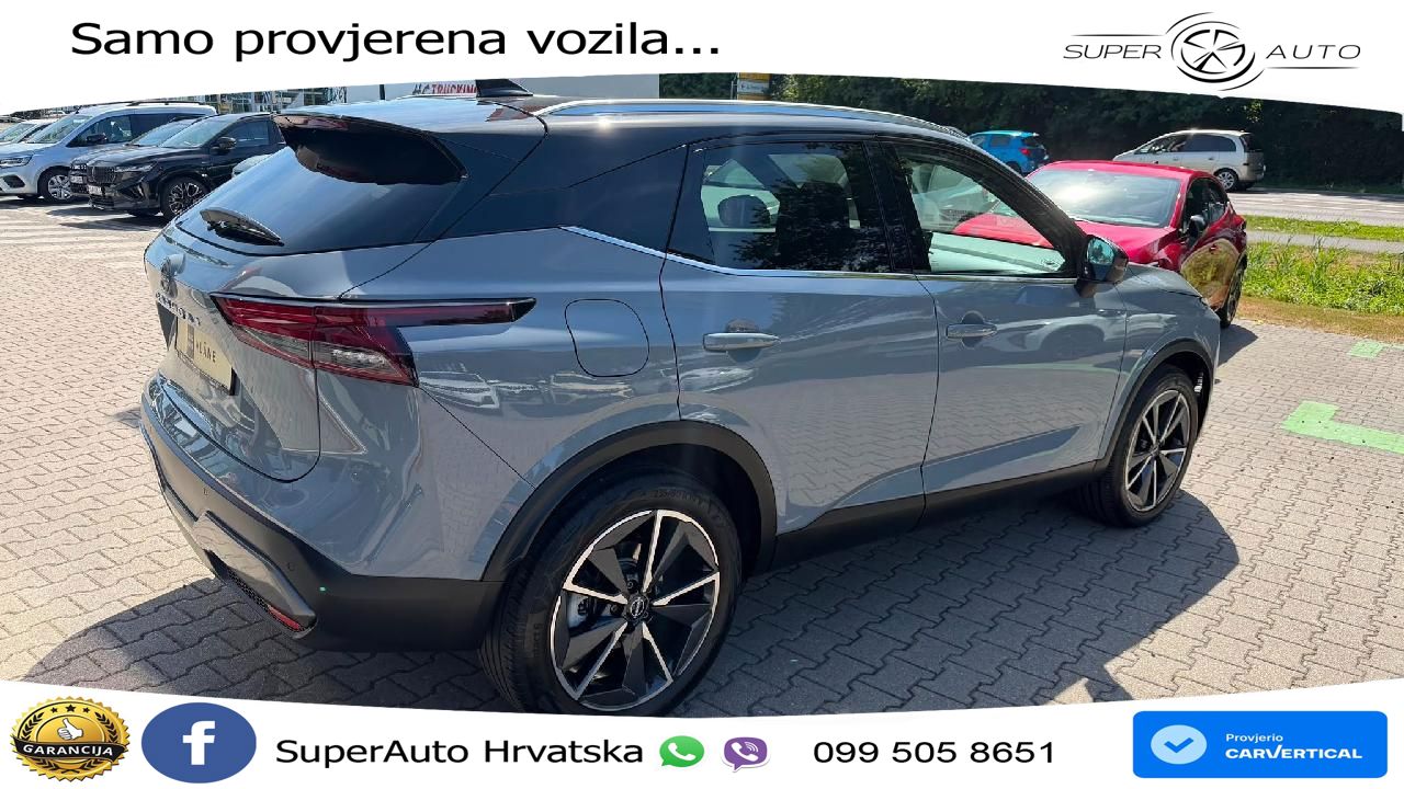Nissan Qashqai 1.3 DIG-T (158 KS) Xtronic Tekna LED+GR SJED+ACC