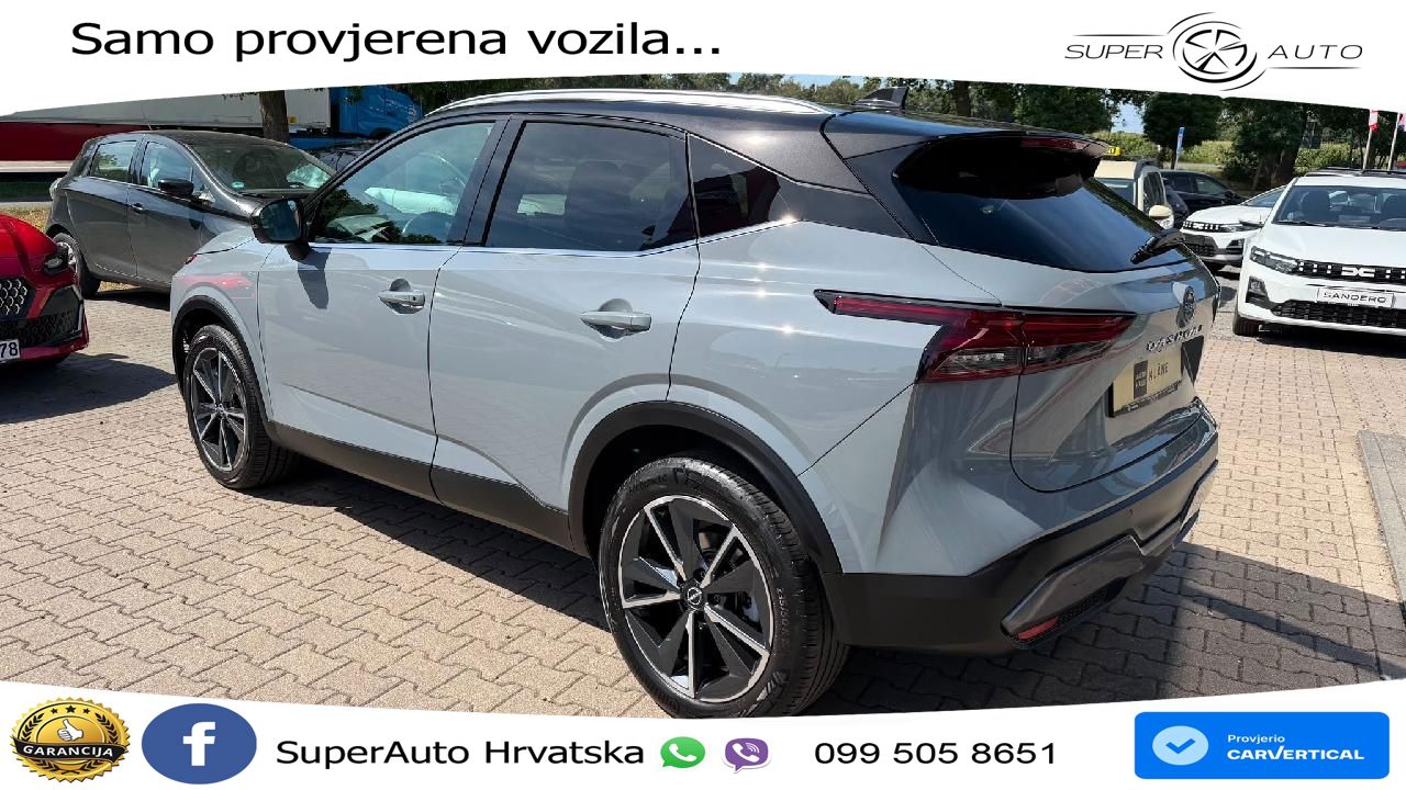 Nissan Qashqai 1.3 DIG-T (158 KS) Xtronic Tekna LED+GR SJED+ACC