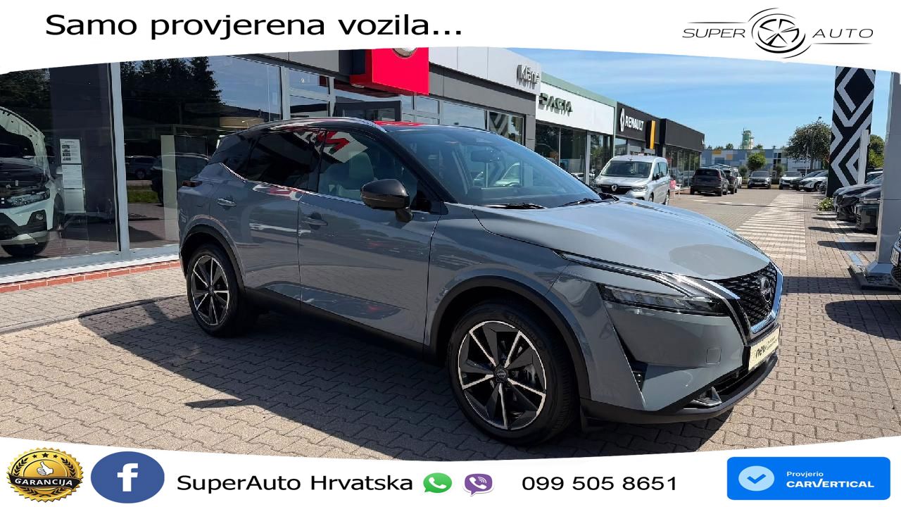 Nissan Qashqai 1.3 DIG-T (158 KS) Xtronic Tekna LED+GR SJED+ACC