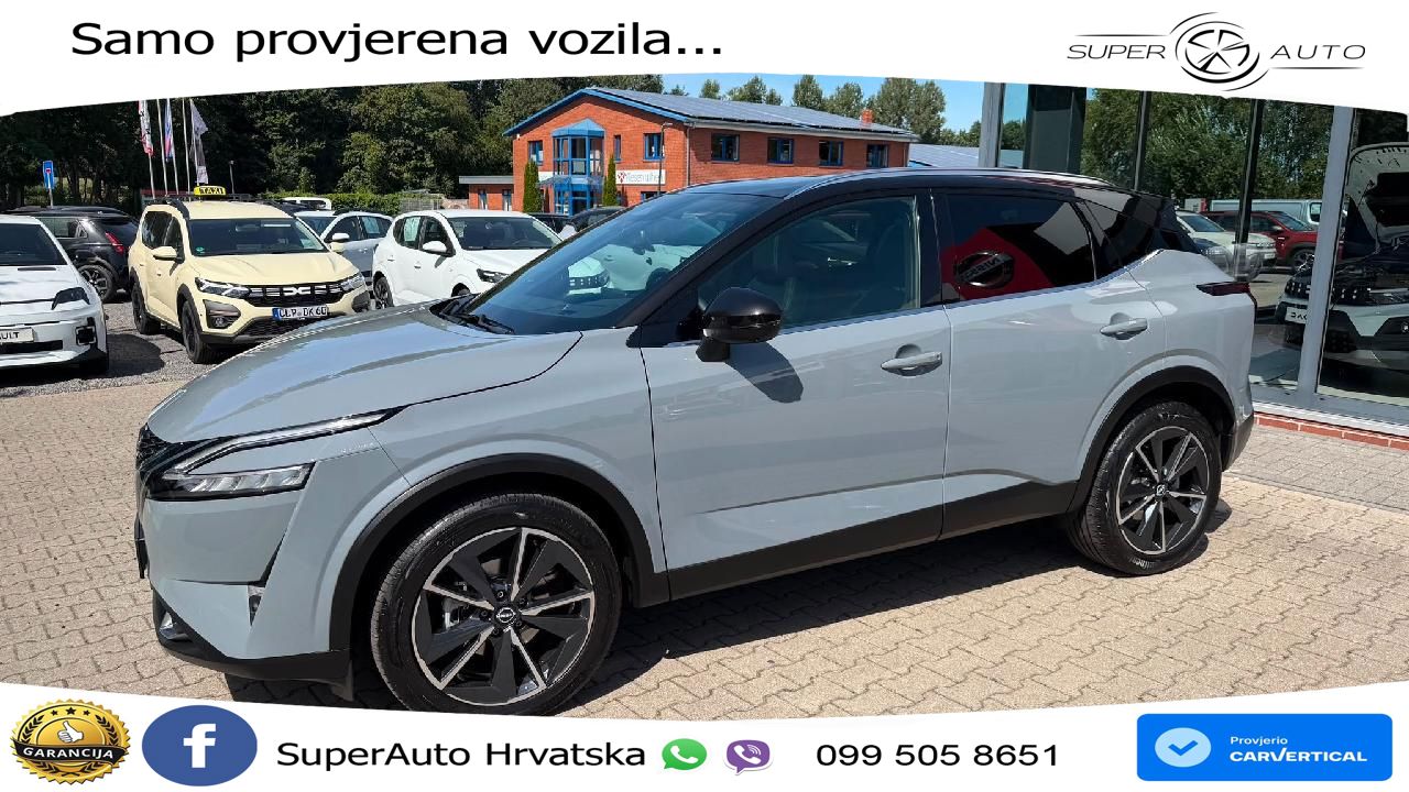 Nissan Qashqai 1.3 DIG-T (158 KS) Xtronic Tekna LED+GR SJED+ACC