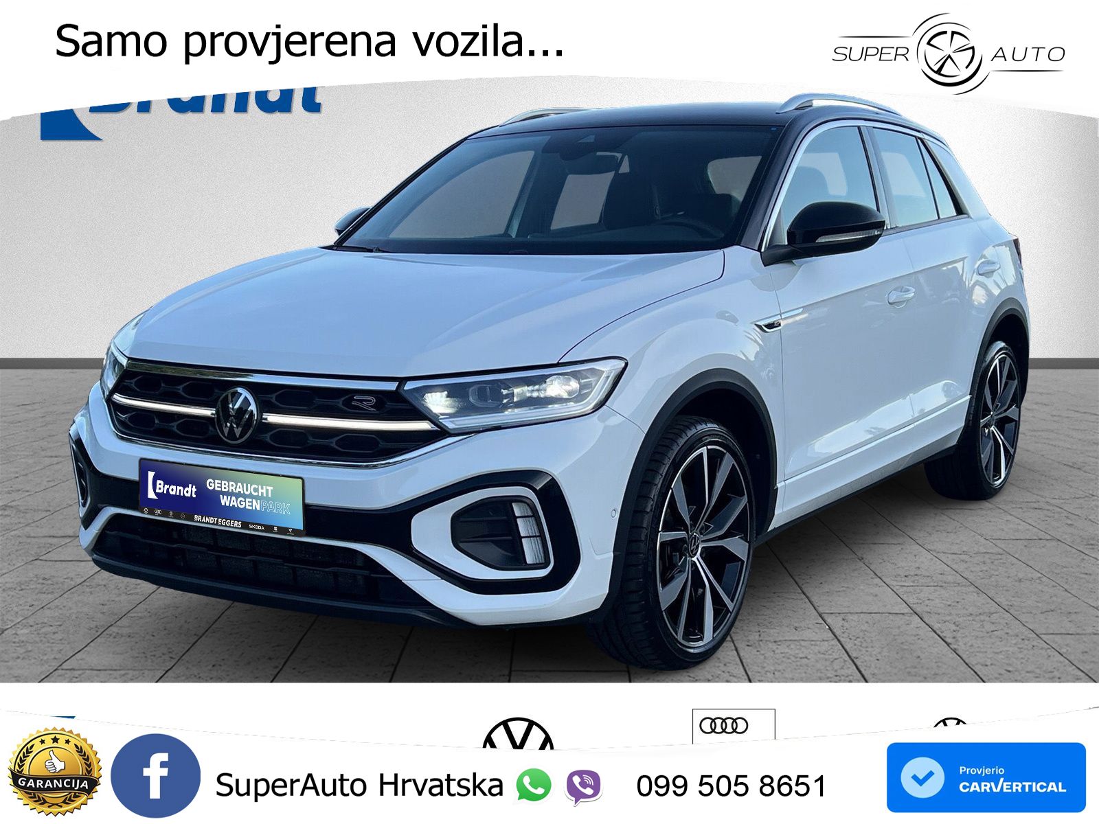 Volkswagen T-Roc 2.0 TDI (150 KS) DSG R-Line LED+GR SJED+ACC