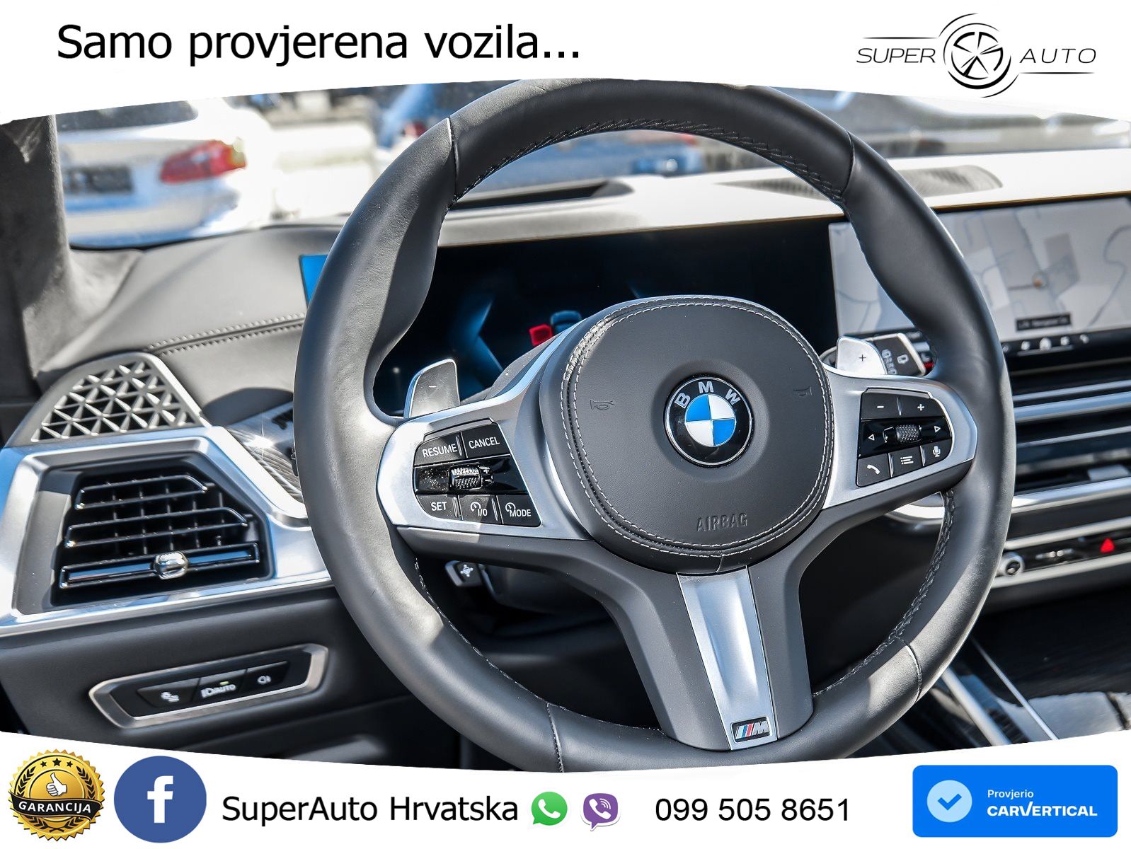 BMW X7 40d (352 KS) xDrive Steptronic M Sport ZRAČNI+ACC+GR SJED+KAM+PANO