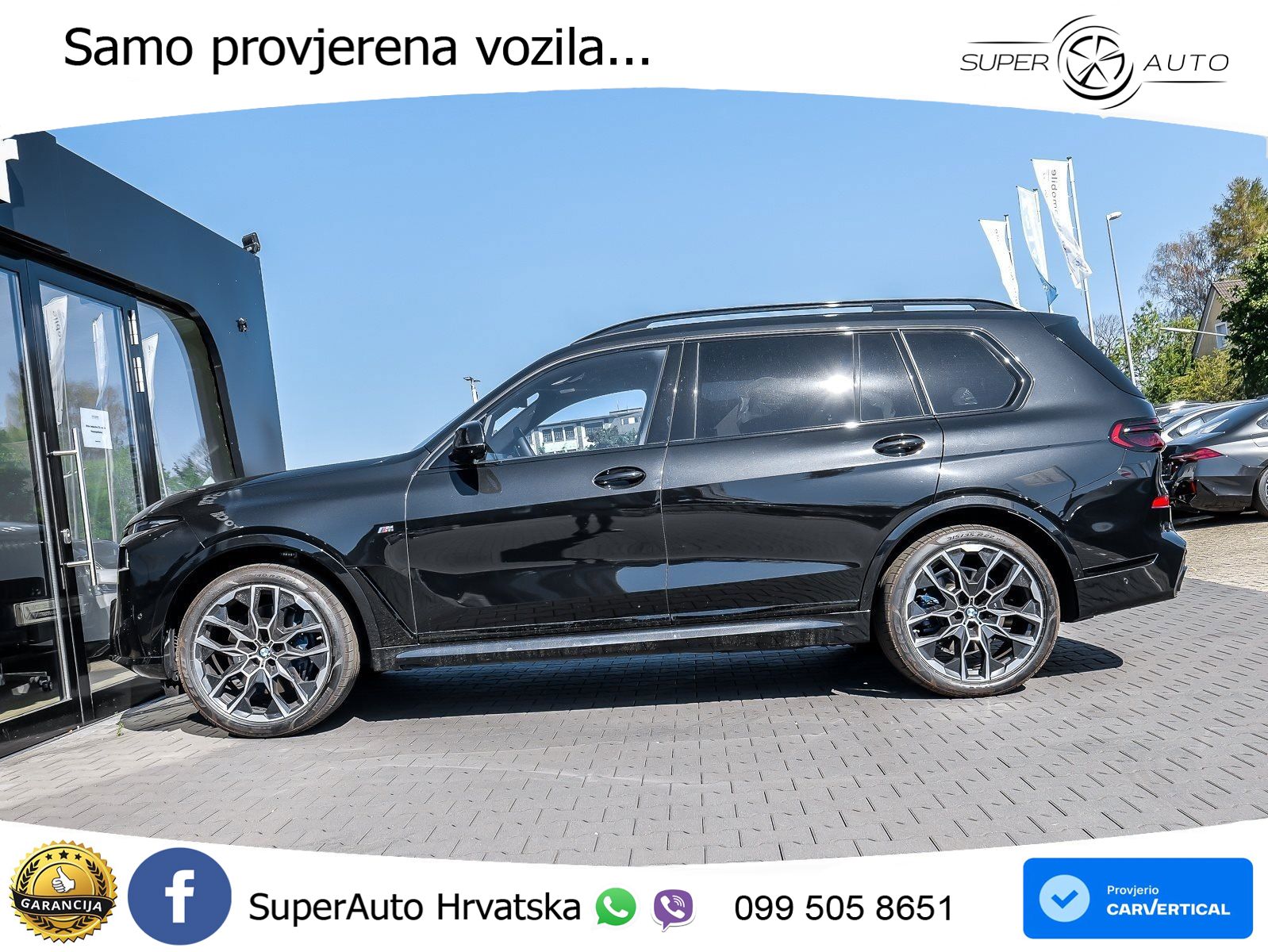 BMW X7 40d (352 KS) xDrive Steptronic M Sport ZRAČNI+ACC+GR SJED+KAM+PANO