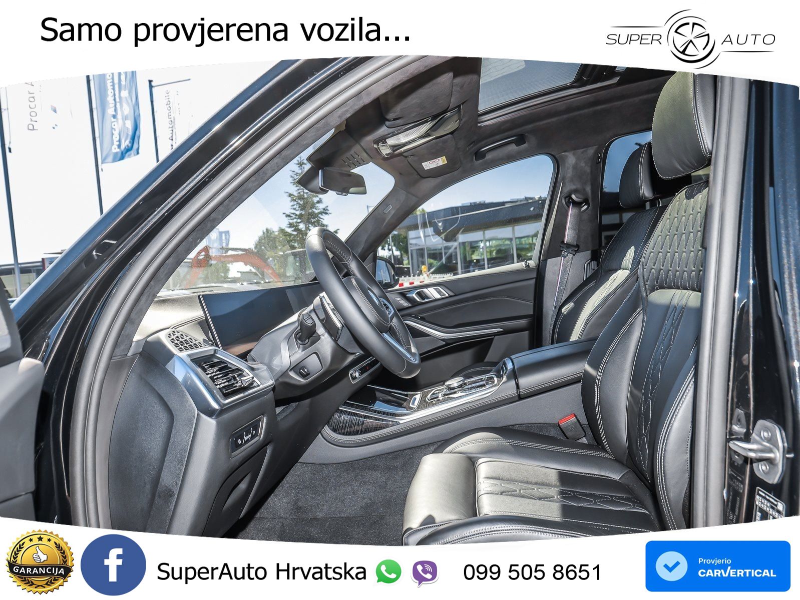 BMW X7 40d (352 KS) xDrive Steptronic M Sport ZRAČNI+ACC+GR SJED+KAM+PANO