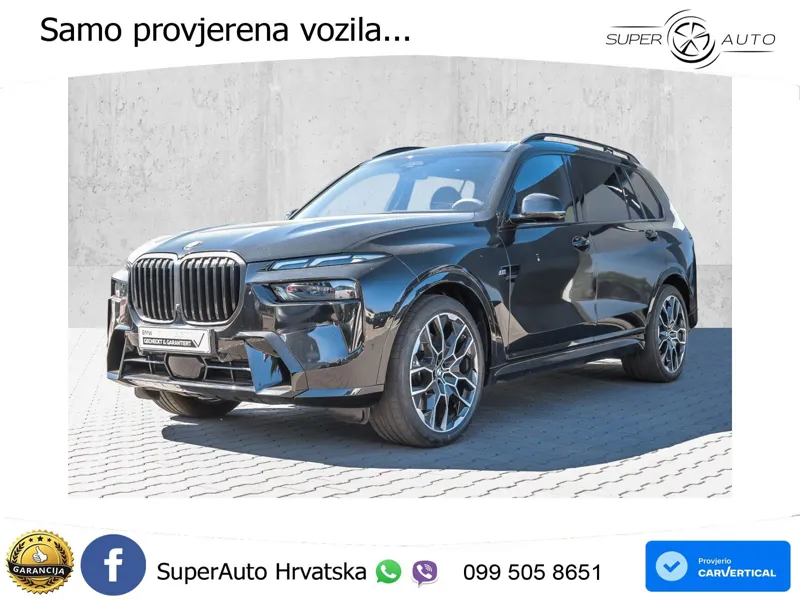 BMW X7 40d (352 KS) xDrive Steptronic M Sport ZRAČNI+ACC+GR SJED+KAM+PANO