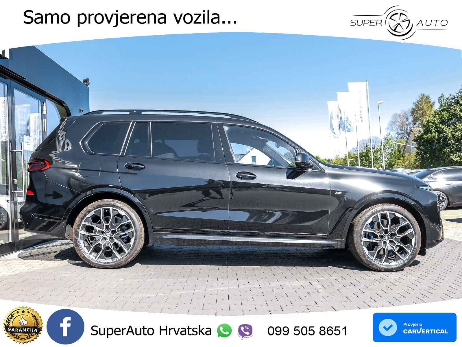 BMW X7 40d (352 KS) xDrive Steptronic M Sport ZRAČNI+ACC+GR SJED+KAM+PANO