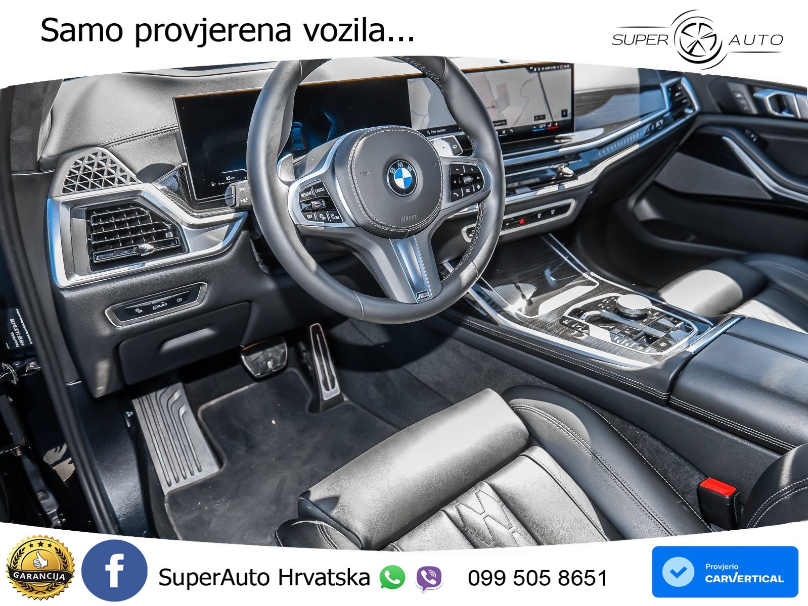 BMW X7 40d (352 KS) xDrive Steptronic M Sport ZRAČNI+ACC+GR SJED+KAM+PANO