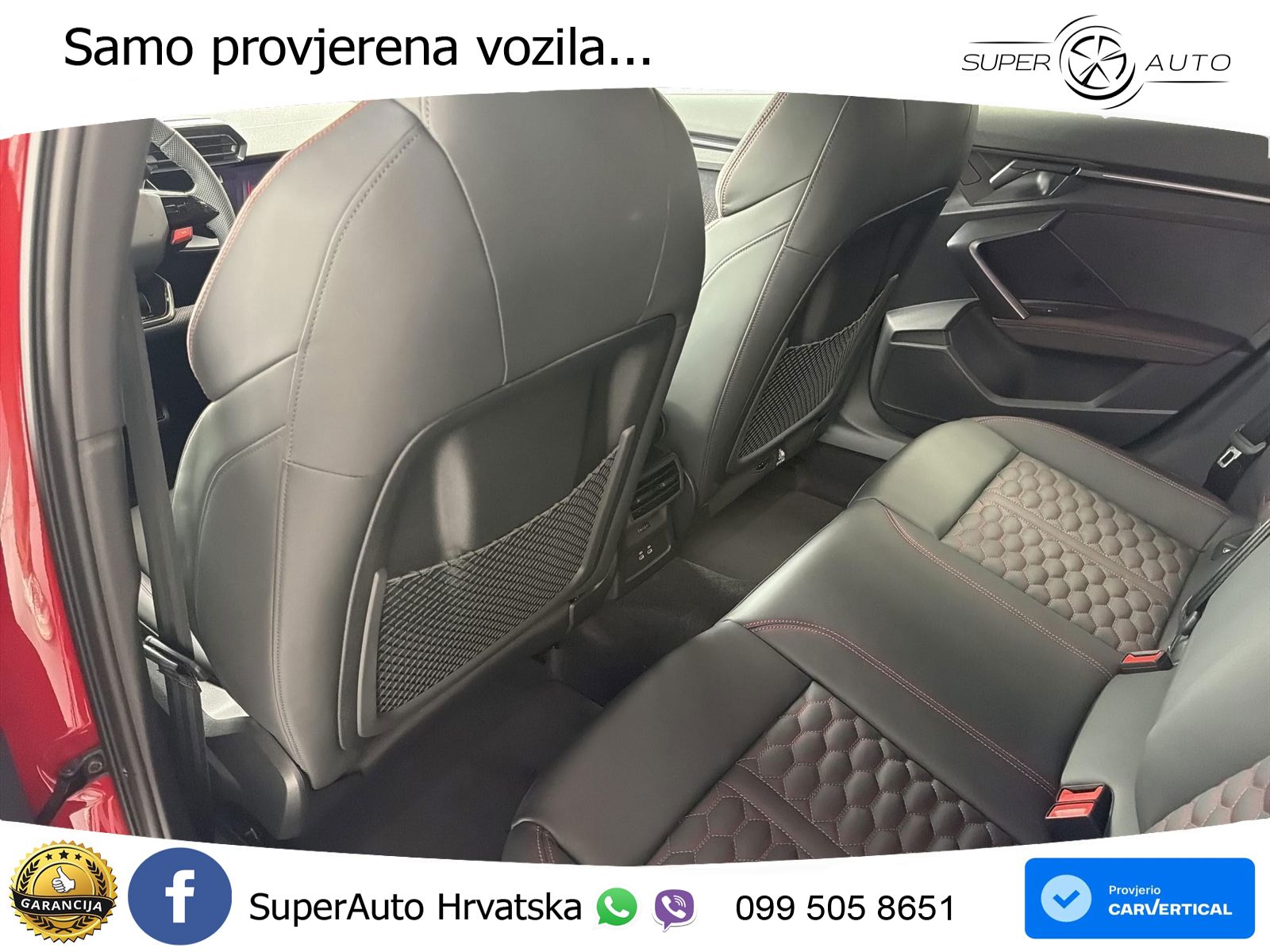 Audi RS3 Sedan 2.5 TFSI (400 KS) quattro S tronic LED+GR SJED+ACC